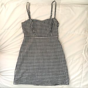 Brandy Melville gingham mini dress
